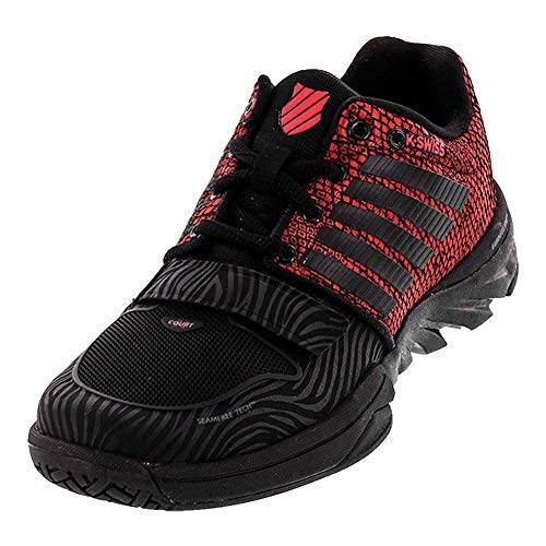 Find the Best Shoes for P90x: Top Picks & Reviews 15 K-Swiss-Women`s X Court Tennis Shoes Black and Metallic Red-(888758256951)