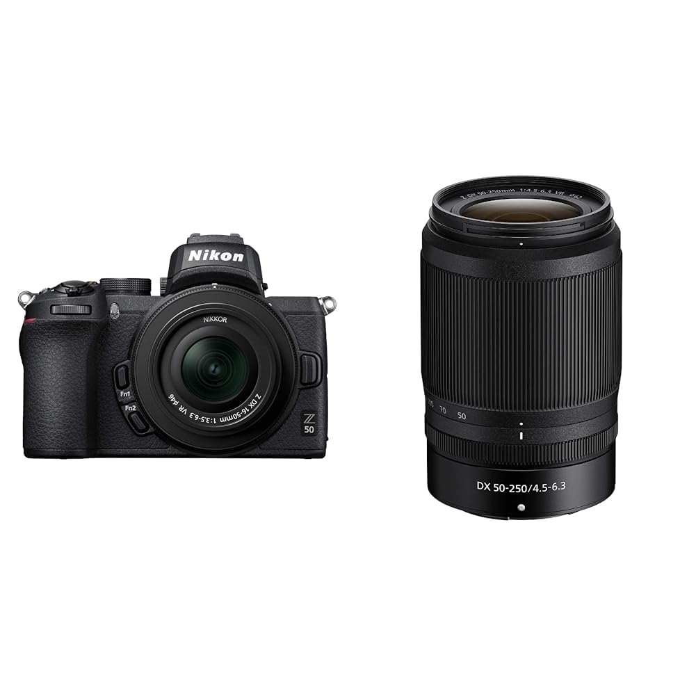 Amazon | Nikon ミラーレス一眼カメラ Z50 レンズキット NIKKOR Z DX
