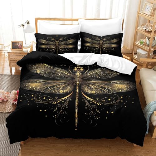 Housse de couette microfibre douce motif animalier imprimé 3D de qualité - 3