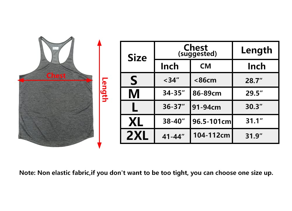 Lehmanlin Camisetas sin Mangas para Hombre,Camisetas de Tirantes Hombre Gym,Culturismo Stringer,Camisas de Secado Rápido