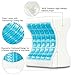 Elviros Knee Pillow for Side Sleepers with Cooling Gel Memory Foam, Orthopedic Leg Pillows Support Cushion for Pregnancy, Hip, Back, Spine Alignment & Pain Relief
