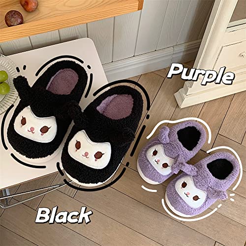Fuzzy Slippers Women Clown Slippers Fluffy Kawaii House Slippers Cute Slippers for Women Bunny Slippers3