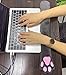 Sizikato Soft Plush Cat Paw Keyboard Wrist Rest, Wrist Support Pads for Keyboard.