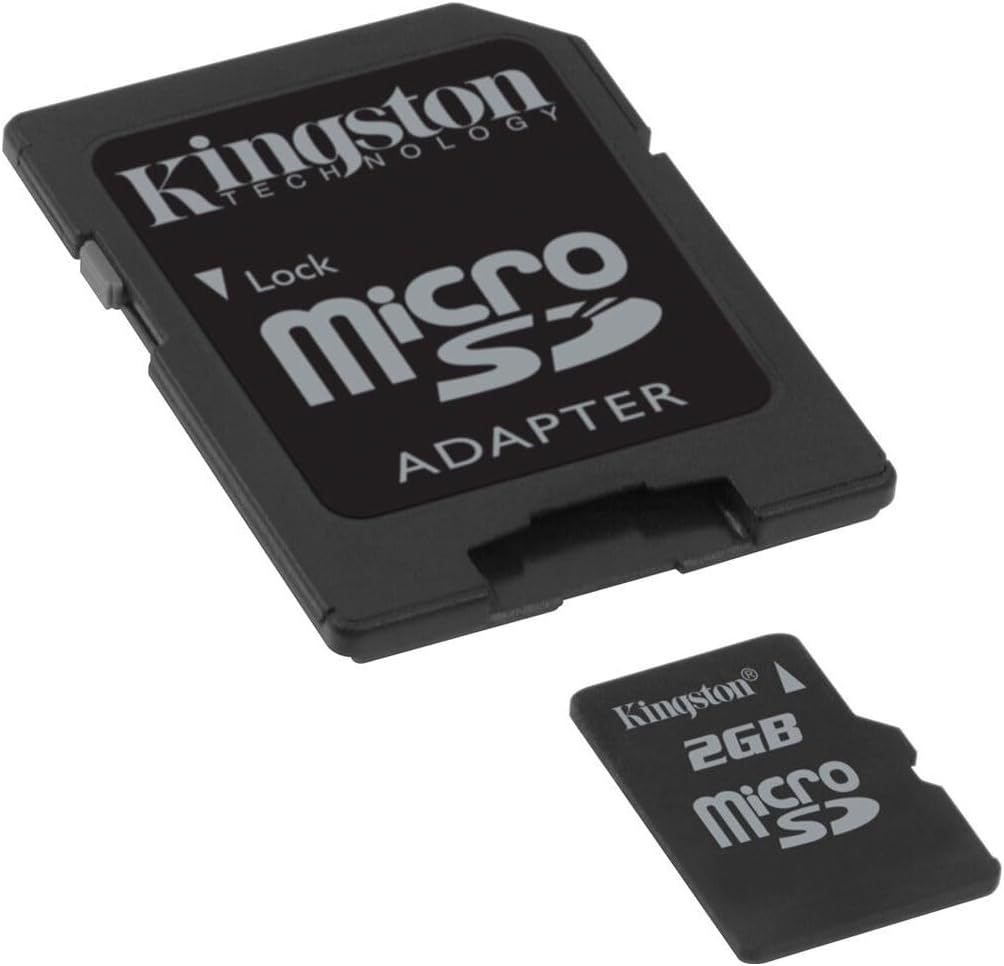 Kingston SDC/2GB 2 GB micro Secure Digital Card with Adapter