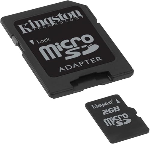 Kingston - Tarjeta de memoria flash microSD de 2 GB SDC2 GB