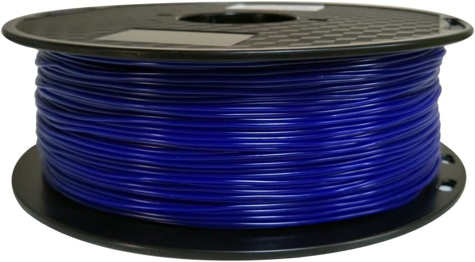 CC3D TPU Filament 72D Blue 1.75mm 1KG 3D Printer Filament High Hardness High Toughness TPU FDM Printer 3D Printing Material Comparable to Nylon