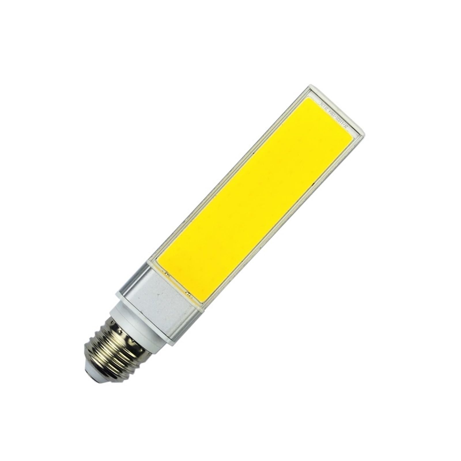 2 bombillas LED E27 de 10 W, 15 W, 20 W, G24, lámpara de maíz, luz blanca cálida, foco horizontal de 180 grados Para iluminación comercial e industrial(White,E27_10W)