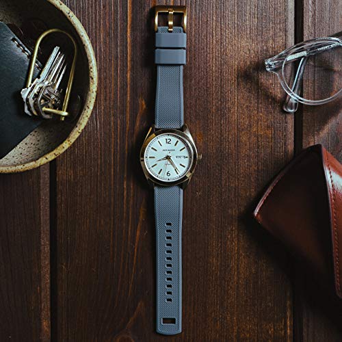 Image of BARTON Elite Silicone Watch Bands - Gold Buckle Quick Release