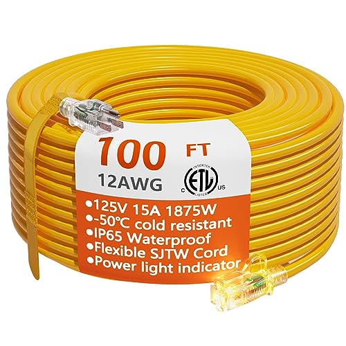 List of Top Ten Best 12 Gauge Extension Cord 100 Ft Top Picks 2023 Reviews
