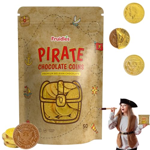 Fruidles Pirate Coins, Kosher Certified, Non GMO...
