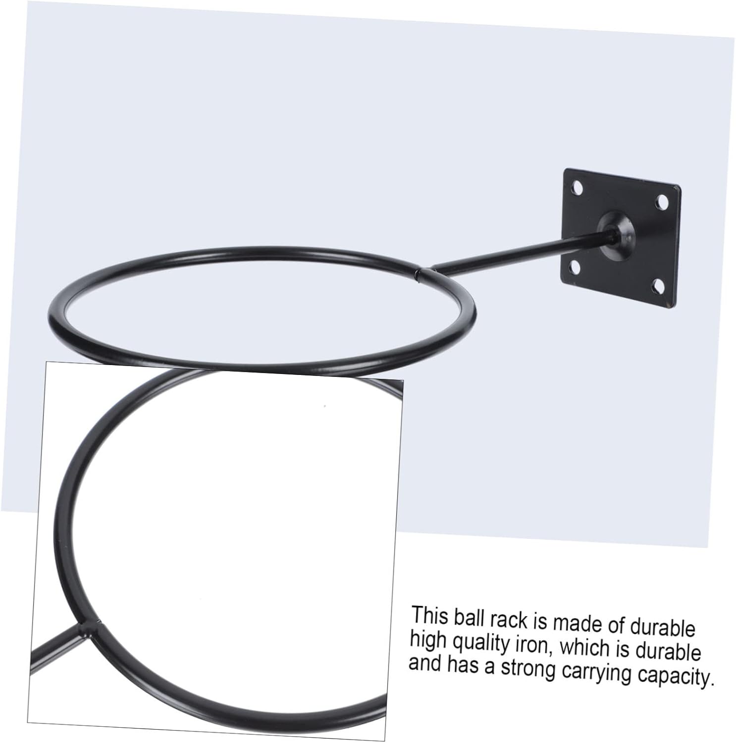 Ball Holder Chuck It Ball Rack Basketball Display Stand Basketball Hoop Outdoor Baseball Bat Stand