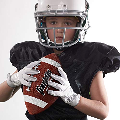 Franklin Sports Grip-Rite Rubber Junior Football