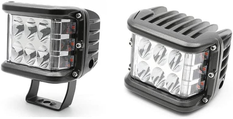 MONROE TRUCK & AUTO ACCESSORIES Bombilla estroboscópica ámbar con foco blanco