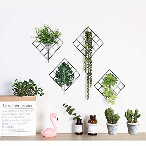 Fycooler Artificial Succulent Plants,Fake Cactus Decorative Plants - Artificial Cacti With Gray Pots Planters,Artificial Faux Cactus For Home Décor House Office Ornaments #TOP2