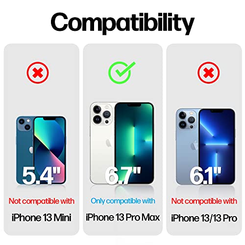 Image of Power Theory Screen Protector for iPhone 13 Pro Max [2 Pack] with Easy Install Kit [Premium Tempered Glass]