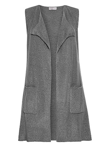 Sheego Strickweste in Bouclé-Optik Gilet Donna