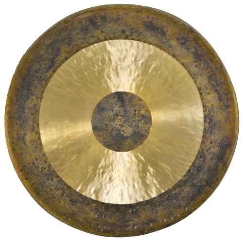Unlimited Atlantis Chau Gongs - Includes Gong, Mallet & Rope/Bronze Chinese Gong With Traditional & Aged Look/For Sound Healing, Meditation, & Yoga.