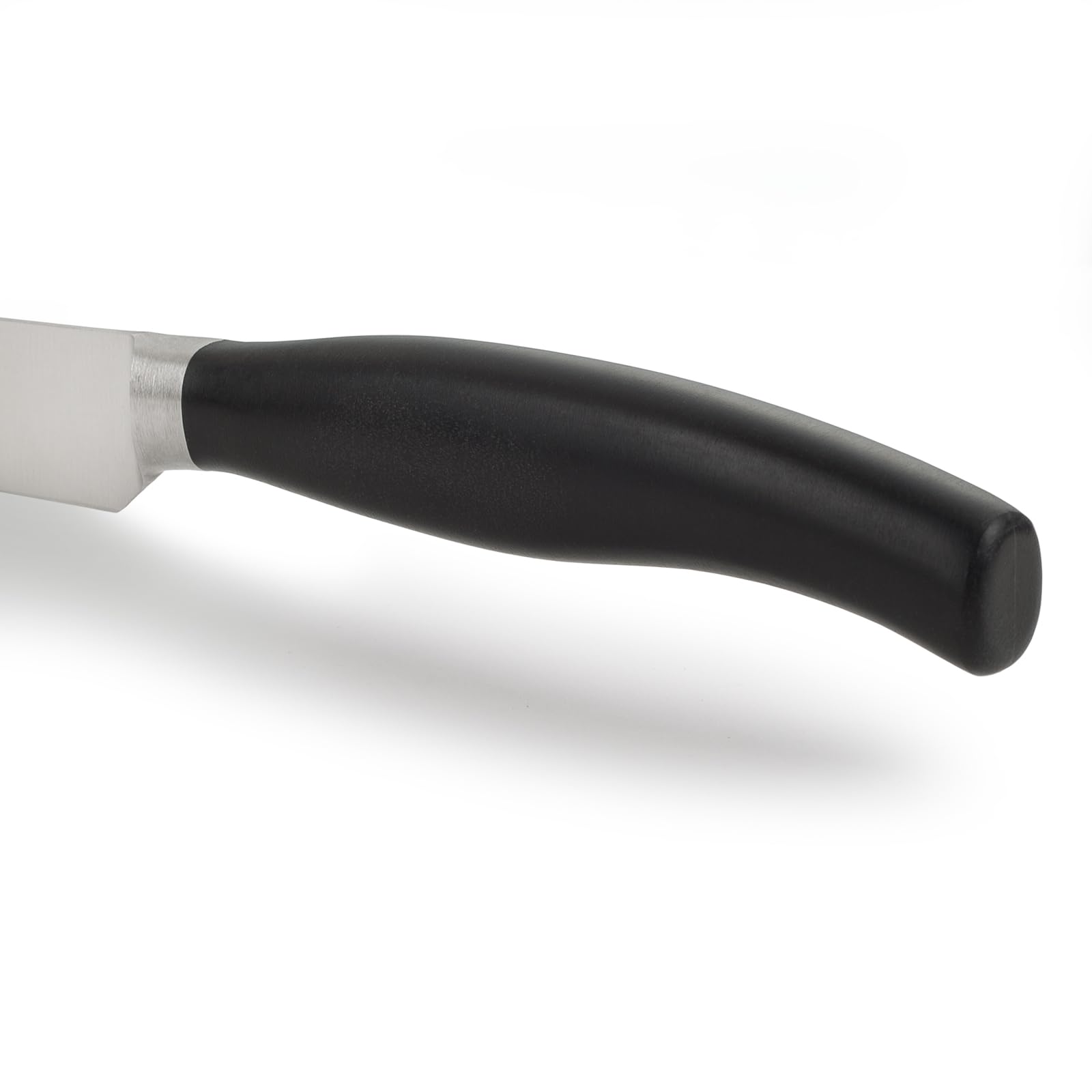 Arcos Couteau à Jambon Forgé 250 mm – Couteau de Cuisine Professionnel, Résistant à la Rouille et à la Corrosion, Lame Flexible et Bord Lisse – Couleur Noire, Série Clara