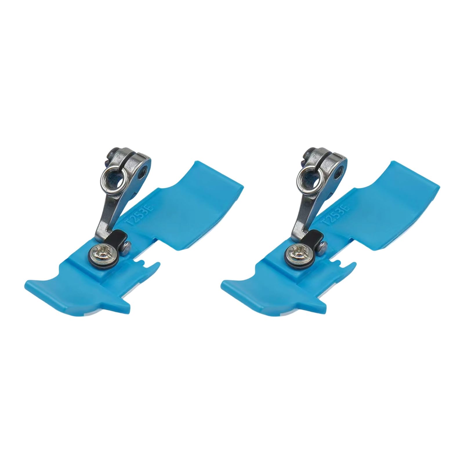 Kalttoy 2Pcs Multipurpose Steel Metal Presser Foot with Removable Components for Sewing Craft Efficient Overlocker