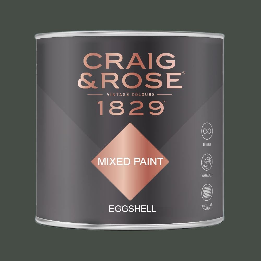 Paint Stop Mixed Colour Craig & Rose 1829 Eggshell Angelica 750Ml
