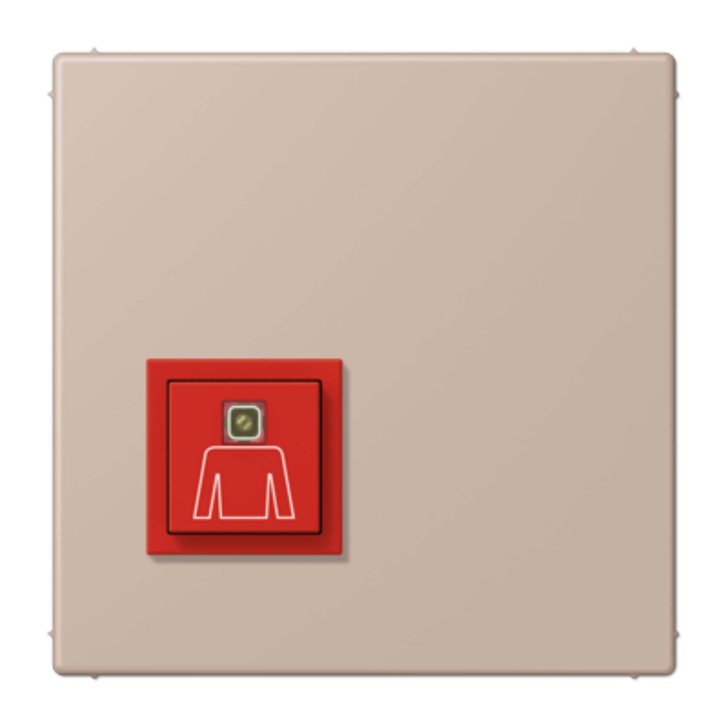 Bouton d'appel d'urgence LC32131 JUNG NRSLC0834RT240 pour sécuriser la salle de bain