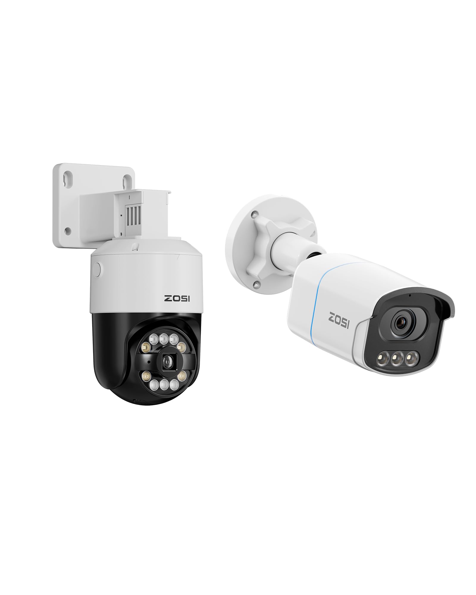 Caméra de surveillance PoE 5MP ZOSI PTZ pour sécuriser l'extérieur de la maison