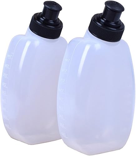 Botellas de agua deportivas para correr, paquete de 2, para cinturón de hidratación o chaleco, ideal para correr, senderismo, ciclismo (9.5 fl oz10