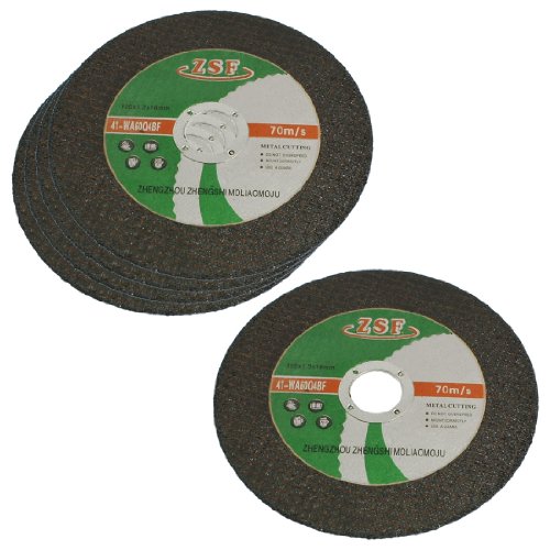 Aexit 5 x Abrasive Wheels & Discs 16mm Inner Diameter Disc Abrasive Grinding Wheel Metal Grinding Discs Cutting Tool