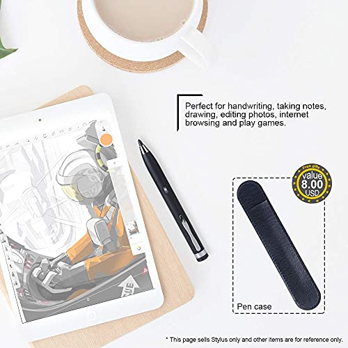 Stylus Pen For Touch Screen Compatible With 2018-2022 Apple Ipad Pro 11/12.9 Inch, Ipad 9Th 8Th 7Th 6Th, Ipad Mini 5Th 6Th, Ipad Air 5Th 4Th 3Rd Gen, Iphone/Samsung Galaxy/Android Touch Screen Devices #TOP4