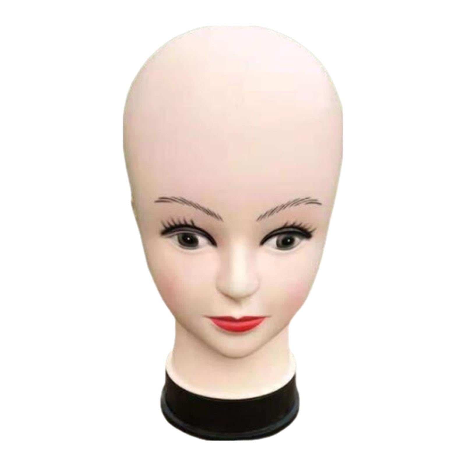 KTUXZCI Adjustable Mannequin Head For Fashion Accessories Stylish Displays And Presentations Lightweight And Portable Mannequin Head With Ears Headwear