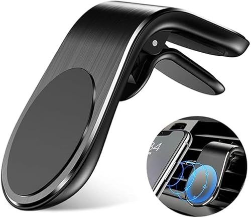 TOFINZO Supporto magnetico per telefono da auto per bocchetta dell'aria e cruscotto, supporto universale per cellulare con forte magnete per una presa sicura del telefono, adatto a tutti gli