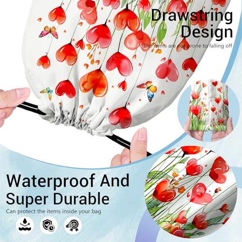 Image of Small Gymnastics Drawstring Grip Bag for Gymnasts Holding