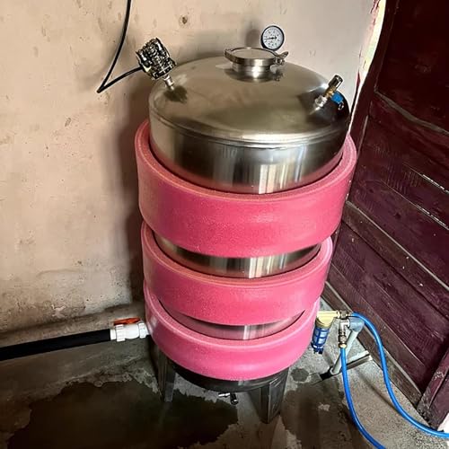 Serbatoio dell'acqua pressurizzato, in acciaio inox con conservazione del calore, ideale per parchi, agricoltura, scuole e case