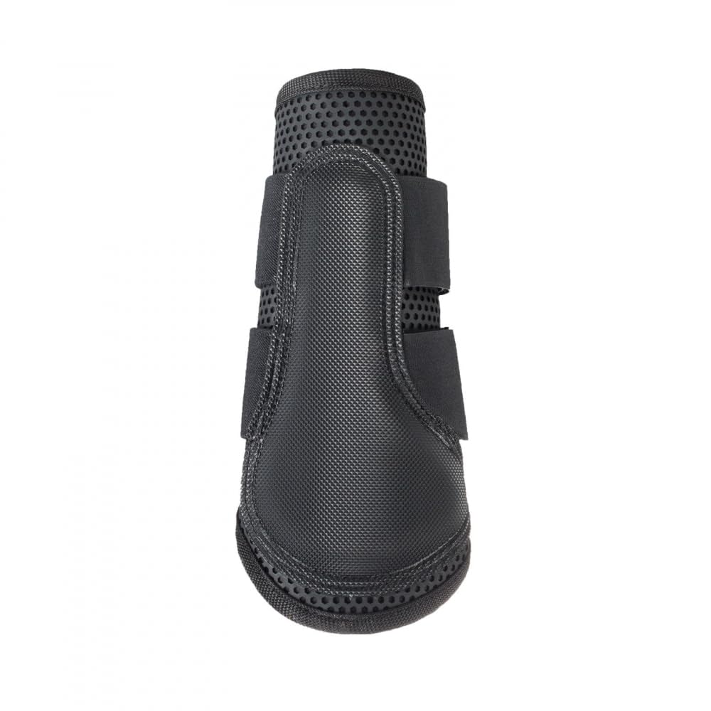 HORZE Impact Dressur Fesselkopfgamaschen, Schwarz, L