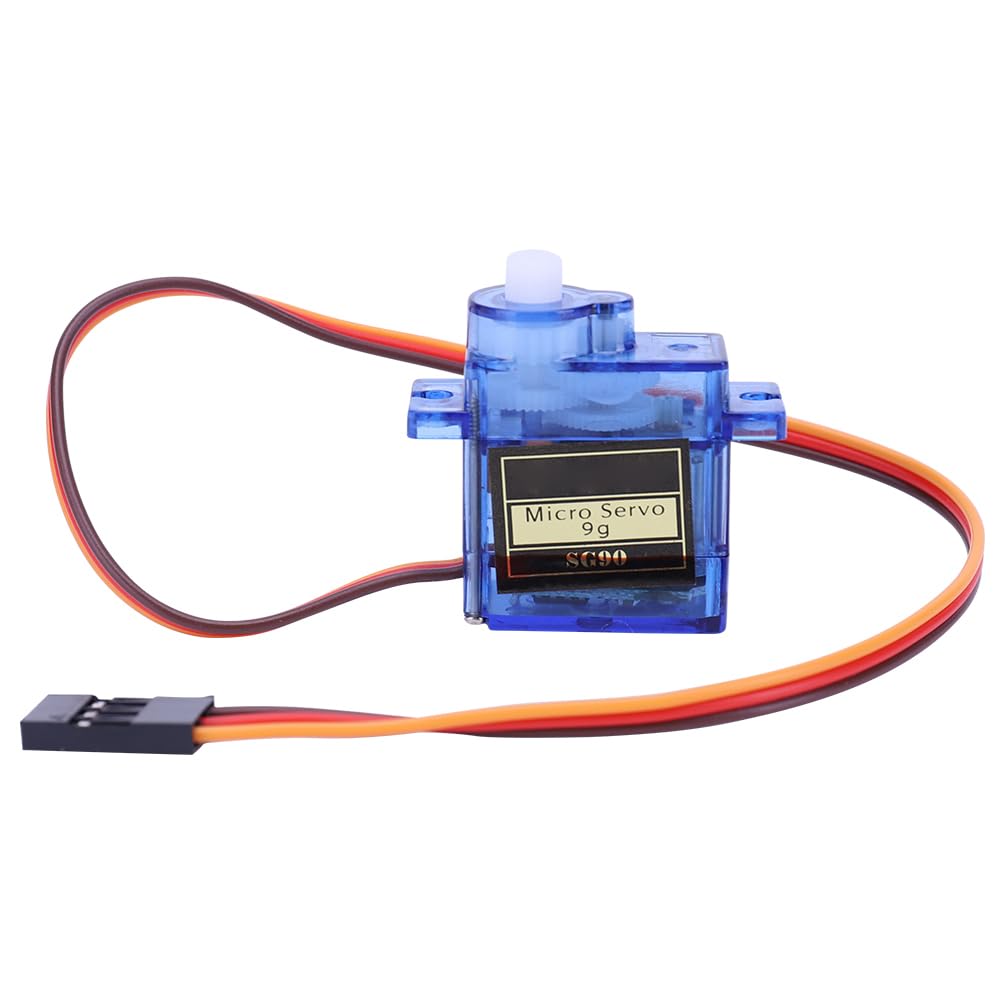 Lot 6 Servos SG90 – 90°, 180°, 360° – 9g – 4,2-6V – Pour Robot, Avion, Hélico – Micro Servo
