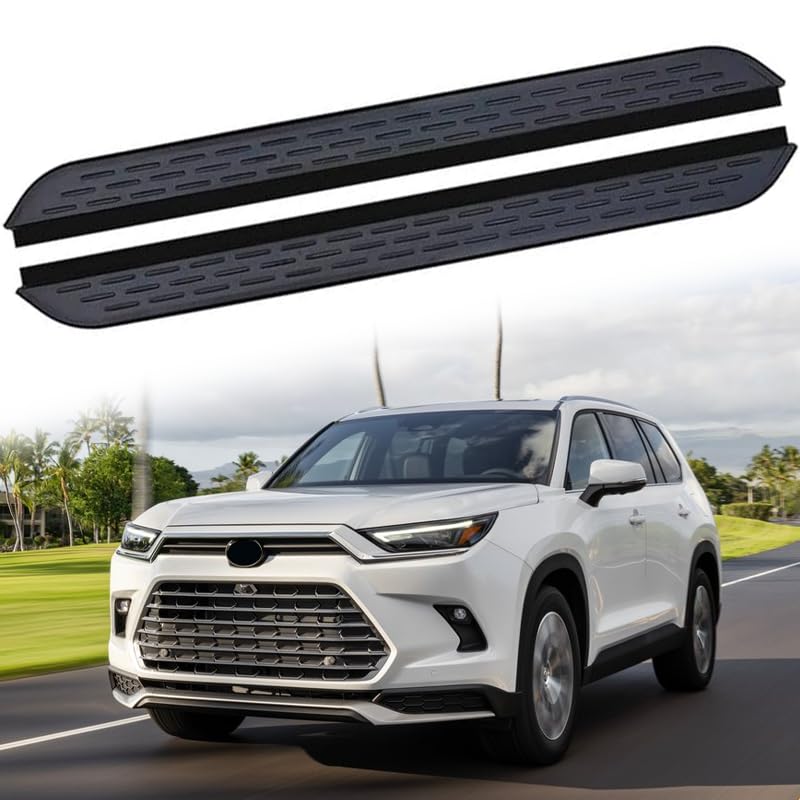 2Pcs Running Boards Side Steps Pedal Nerf Bars Toyota Grand Highlander