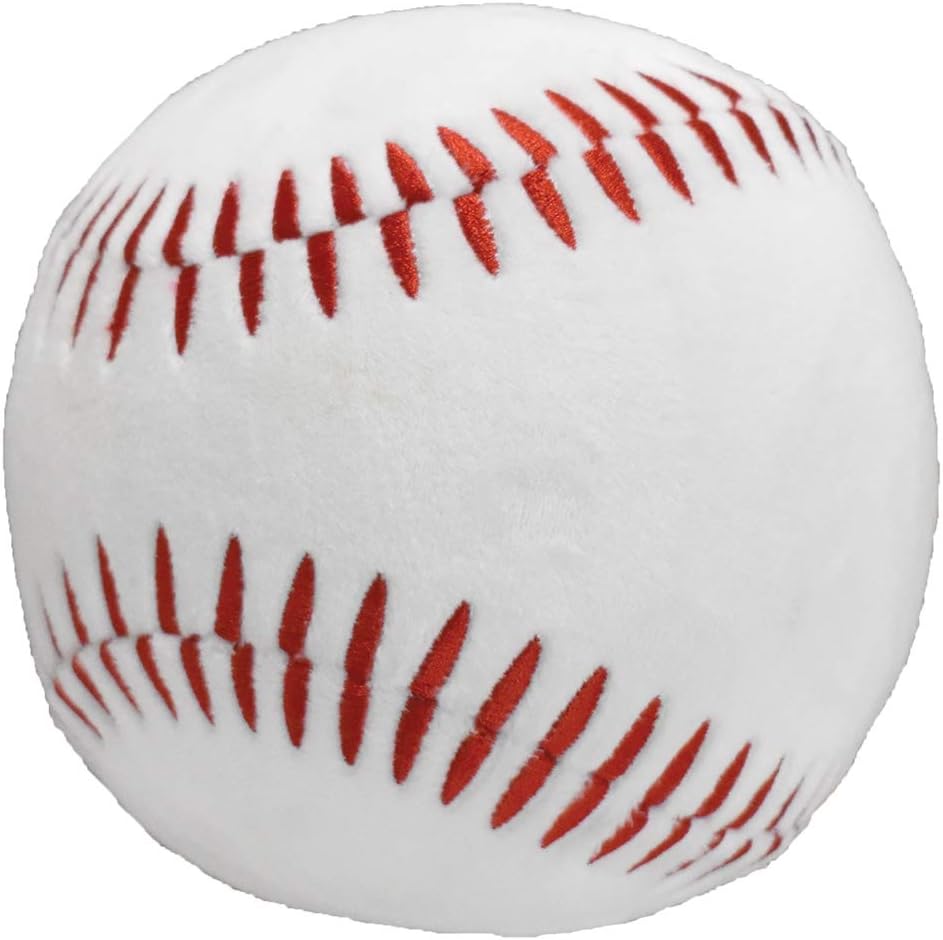 iscream Silky Fleece Covered 6" Slow Rise Squishy Baseball