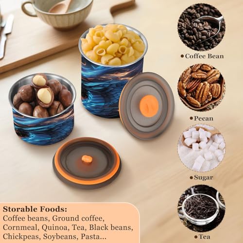 Lata Coffee Blueangle Acero Inoxidable Hermética 500ml miniatura 5
