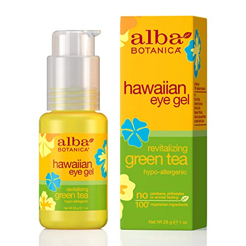 Alba Botanica Revitalizing Green Tea Hawaiian Eye Gel, 1 oz.