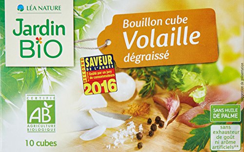  Jardin Bio Bouillon Cube Volaille Dégraissé 100 g
