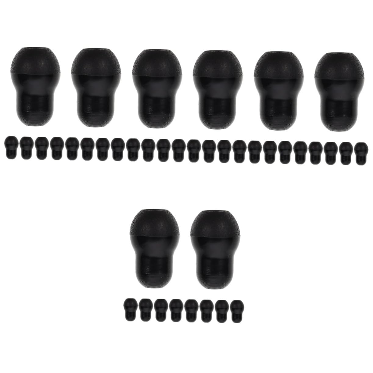 Hemobllo 40piezas Auriculares De Silicona Para Estetoscopios Repuestos Para Fonendoscopios De Comodidad y Durabilidad Cada Uso