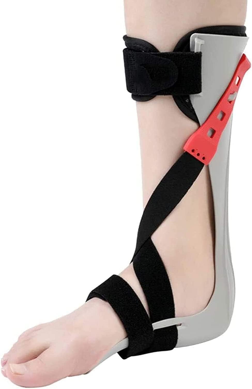 Orteza opadająca stopa regulowane podparcie stopy stabilizator stopy orteza obniżająca stopę orteza stopy sennej (Color : Left, Size : L)