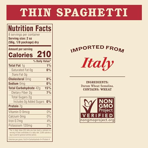 Image of Rao's Homemade Thin Spaghetti Pasta, 16 oz