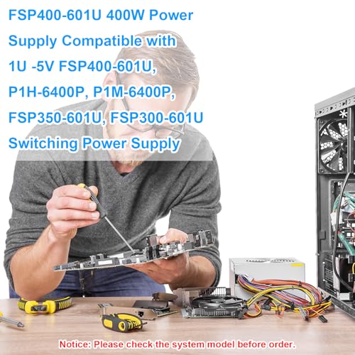 Fuente de poder S-Union FSP400-601U 400W ATX miniatura 3