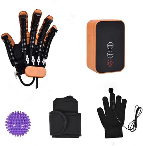 Guantes de robot de rehabilitación, hemiplejia, artritis, mano, dedo, rehabilitación robot guantes de rehabilitación (mano izquierda_M)