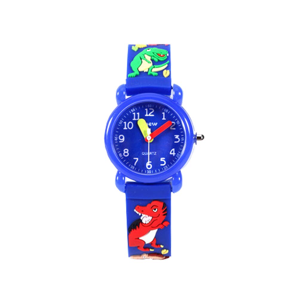 TUOTISIWatches for Kids Watches for Girls and Boys, boy Watches with 3D Cartoon Watterproof Watches for Best Gifts Cute Kids Watches (Blue)