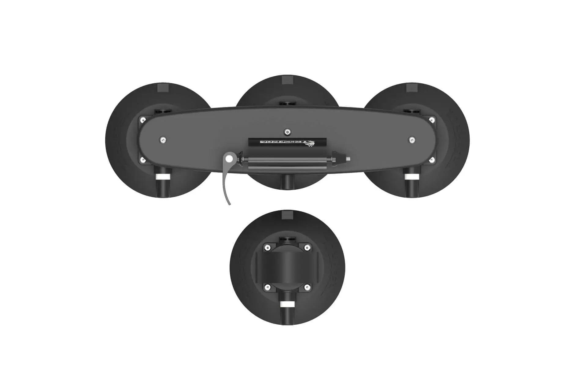 T Sportline TreeFrog Elite 1 Roof Mount Road & Mountain Bike Rack for Tesla Model 3 / Y/S/X