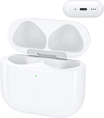 Wireless Charging Case for Airpods 4th Generation with USB-C Port, Replacement Charger Cases Compatible with AirPod 4 Gen, Air Pod 4th Type-C Charger with Pairing Sync Function