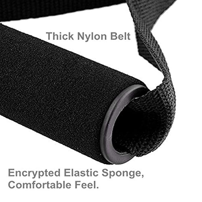 Premium Exercise Pull Handles, Resistance Bands Handle, Fitness Handle, Workout Handles Dense Foam Wrap Handle Replacement Fitness Equipment for Pilates, Yoga, Strength Training