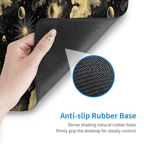 Tapis de souris de jeu aux finitions soignées avec bords cousus - 4